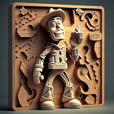 3D model Toy Story game (STL)